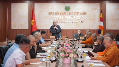 Buổi họp của đại diện Ban Tổ chức với đại diện các cơ quan chức năng nhằm thảo luận công tác hỗ trợ chuẩn bị đại hội