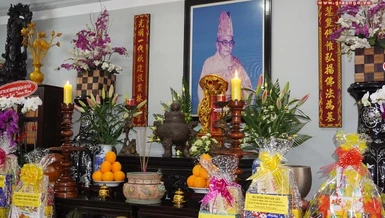 Tưởng niệm Hòa thượng Thích Định Quang tại chùa Huỳnh Kim