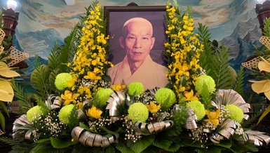 Tưởng niệm Hòa thượng Thích Duy Lực - Ảnh: PH