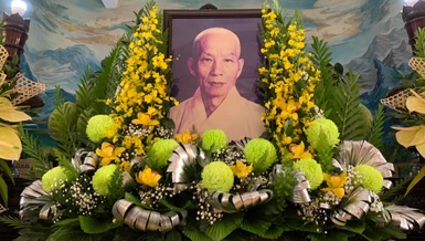 Tưởng niệm Hòa thượng Thích Duy Lực - Ảnh: PH