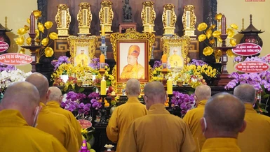 Tưởng niệm Thượng tọa Thích Minh Phát tại tổ đình Ấn Quang