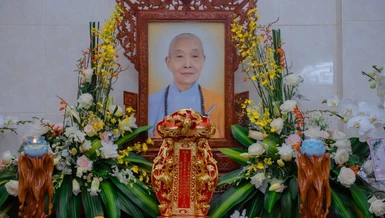 Lễ Tiểu tường Ni trưởng Thích nữ Như Thông, Nguyên Trưởng Phân ban Ni giới GHPGVN quận 3, TP.HCM 