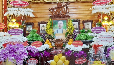 Ni trưởng Thích nữ Tịnh Bích, nguyên Phó ban Chủ nhiệm Lớp Sơ cấp Phật học Q.3, TP.HCM - Ảnh: Hạnh Đoan