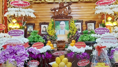 Ni trưởng Thích nữ Tịnh Bích, nguyên Phó ban Chủ nhiệm Lớp Sơ cấp Phật học Q.3, TP.HCM - Ảnh: Hạnh Đoan