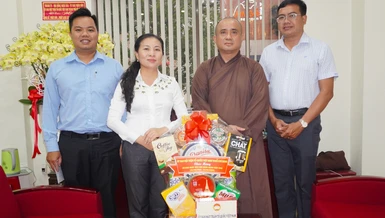Đoàn Ủy ban MTTQVN TP.HCM chúc mừng ngày Báo chí 21-6 đến Báo Giác Ngộ