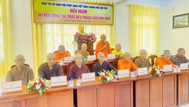 Phật giáo TP.Cần Thơ sơ kết Phật sự 6 tháng đầu năm 2023