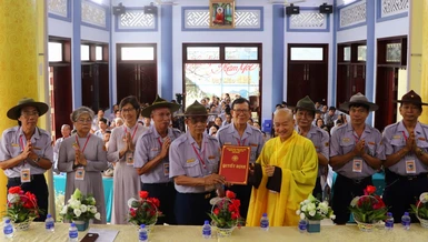 Ban Điều hành lớp học bậc Lực VI của Phân ban Gia đình Phật tử T.Ư khu vực 5 do huynh trưởng Thị Bá Huỳnh Văn Tùng làm Trưởng Ban Điều Hành 