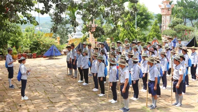 Trại huấn luyện kỹ năng cho huynh trưởng các đơn vị tại Đắk Nông