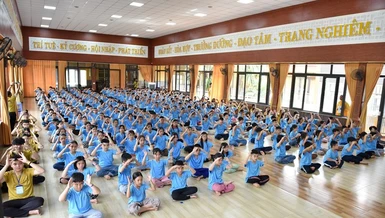 Phật giáo TP.Buôn Ma Thuột khai mạc khóa tu mùa hè tại chùa Phổ Minh