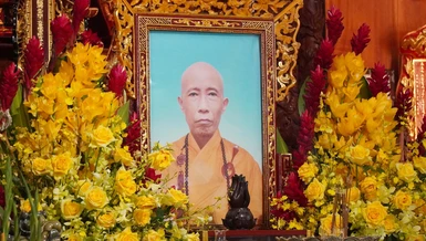 Di ảnh Hòa Thượng Thích Như Thọ tại Tổ đường chùa Bửu Đà