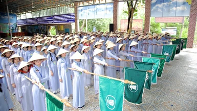 Khai mạc trại Tâm Chánh XI - kỷ niệm ngày Hạnh ngành nữ Gia đình Phật tử TP.HCM