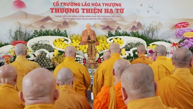 Lễ tưởng niệm húy nhật lần thứ 19 Trưởng lão Hòa thượng Thích Thiện Từ tại chùa Minh Đạo