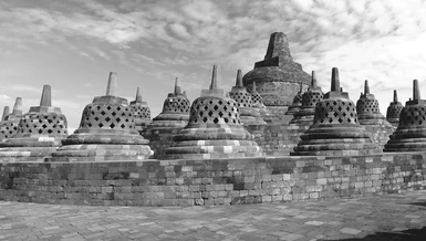Tháp hình chuông Borobudur, Indonesia