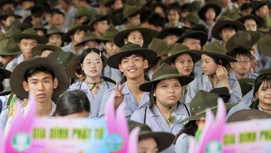 Trại họp bạn ngành thanh, thiếu các tỉnh miền Đông, Tây Nam Bộ và Bình Thuận 