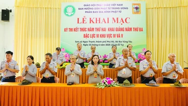 Khai mạc kỳ thi kết thúc năm thứ 2 - bậc Lực VI