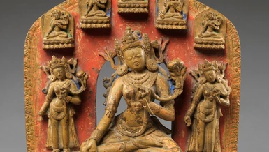 Hóa thân của Tara, Tây Tạng, thế kỷ XIV, hiện vật bảo tàng Nghệ thuật Metropolitan, New York, Mỹ