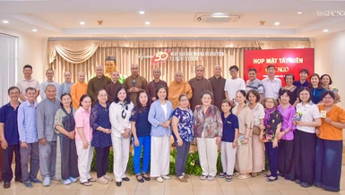 Báo Giác Ngộ họp mặt cuối năm