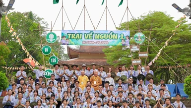 Trại Về nguồn tại thiền viện Toàn Giác
