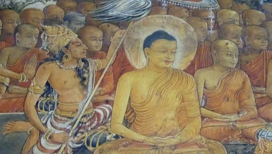 "Giữ giới, trí tuệ sáng/ Tự tu tập thiền định/ Ngay thẳng, tâm chánh niệm/ Sầu não đều diệt tận"