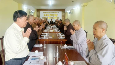 Ban Thường trực Ban Trị sự GHPGVN tỉnh Gia Lai họp triển khai Phật sự