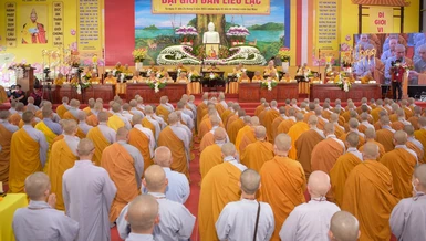 Đại giới đàn Liễu Lạc chính thức khai mạc sáng nay, 22-5 tại chùa Pháp Minh