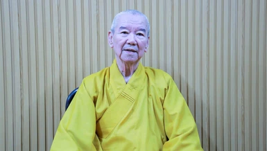 Trưởng lão Hòa thượng Thích Thiện Xuân là vị giáo phẩm đảm nhiệm Chánh Văn phòng Thành hội Phật giáo TP.HCM sau khi Ban Trị sự được thành lập (1982) - Ảnh: Nguyên Tài/BGN