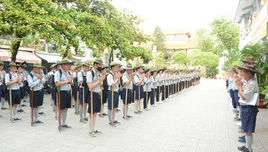 Liên trại huấn luyện Huynh trưởng Lộc Uyển - A Dục năm 2024 tổ chức tại chùa Pháp Lâm