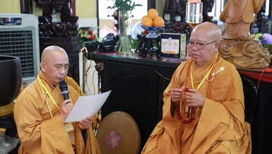 Hòa thượng Thích Tịnh Giác, Thượng tọa Thích Tâm Chơn đối thú tự tứ
