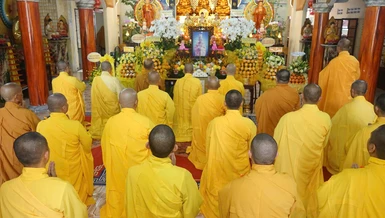 Trang nghiêm Lễ tưởng niệm húy nhật Hòa thượng Thích Từ Hoa