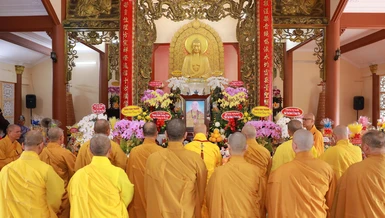 Lễ tưởng niệm Hòa thượng Thích Đạt Đạo, khai sơn chùa Bát Nhã (P.Bình Lợi Trung, TP.HCM)