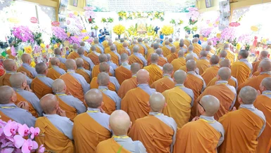 Trang nghiêm Lễ tưởng niệm Ni trưởng Thích nữ Như Ngộ tại chùa Vạn Phước (P.An Lạc, TP.HCM) 