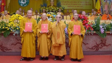 [Video] Hòa thượng Thích Khế Chơn làm Trưởng ban Hướng dẫn Phật tử T.Ư nhiệm kỳ IX (2022-2027)