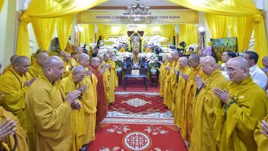 [Video] Lễ tang Trưởng lão Hòa thượng Thích Tịnh Hạnh trà-tỳ