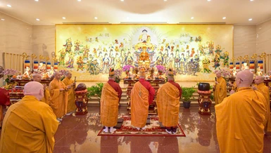 [Video] Khai đàn Pháp hội Dược Sư cầu quốc thái dân an đầu Xuân Bính Ngọ (2026) tại Việt Nam Quốc Tự