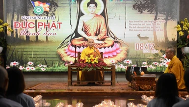 Thượng tọa Thích Chân Tính chia sẻ pháp thoại