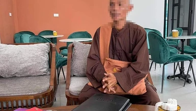 Đối tượng giả danh sư đi quyên góp