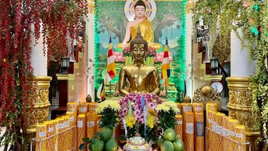 Chùa Pitu Khôsa RăngSay tổ chức lễ Kanh Ben sáng 22-9