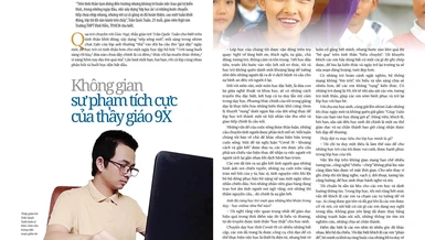 Bài trên Báo Giác Ngộ số 1123 - Thiết kế: Phòng Mỹ thuật BGN/Tống Viết Diễn