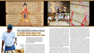 Bài trên Báo Giác Ngộ số 1131 - Thiết kế: Phòng Mỹ thuật BGN/Tống Viết Diễn