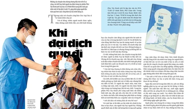 Bài trên Báo Giác Ngộ số 1136 - Thiết kế: Phòng Mỹ thuật BGN/Tống Viết Diễn 