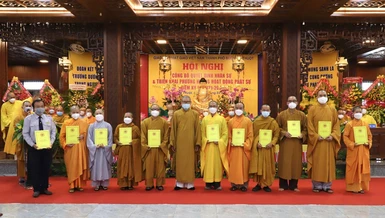 Ban Trị sự Phật giáo TP.Buôn Ma Thuột nhận quyết định chuẩn y nhân sự nhiệm kỳ II (2021-2026)