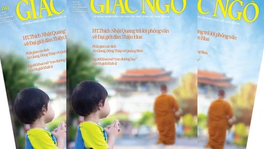 Báo Giác Ngộ số 1147: Hoà thượng Thích Nhật Quang trả lời phỏng vấn về Đại giới đàn Thiện Hoa