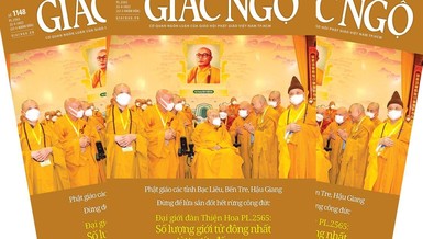Đón đọc báo Giác Ngộ số 1148: Đại giới đàn có số lượng giới tử đông nhất từ trước đến nay
