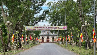 Tổ đình Sắc tứ Tịnh Quang - nơi diễn ra Đại hội đại biểu Phật giáo tỉnh Quảng Trị lần thứ VII 