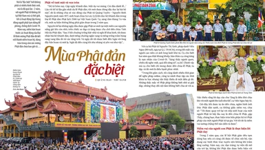 Bài trên Báo Giác Ngộ số 1152 - Thiết kế: Phòng Mỹ thuật BGN/Tống Viết Diễn