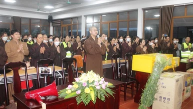 Viện Tịnh Luật - chùa Đại Từ Ân cúng dường 18 trường hạ ở Hà Nội