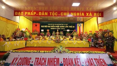 Lai Châu: Phiên trù bị Đại hội đại biểu Phật giáo tỉnh lần III, nhiệm kỳ 2022-2027
