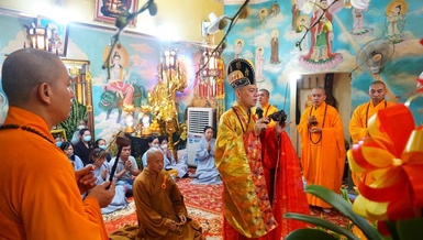 Lễ Vu lan - Báo hiếu tại tịnh thất Hội Khánh