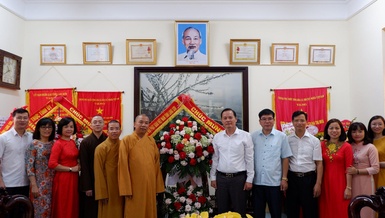 Lạng Sơn: Ban Trị sự Phật giáo tỉnh chúc mừng kỷ niệm 92 năm truyền thống ngành Tuyên giáo 1-8