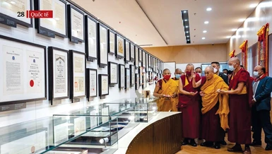 Bài trên Báo Giác Ngộ số 1160 - Thiết kế: Phòng Mỹ thuật BGN/Tống Viết Diễn